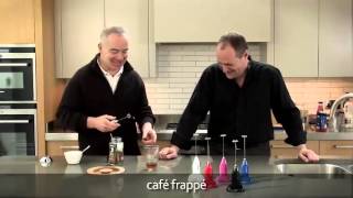 How to make a frappé coffee using an aerolatte milk frother [upl. by Calysta]