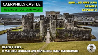 Caerphilly Castle  The Largest in Wales 2nd in Britain [upl. by Hillie928]