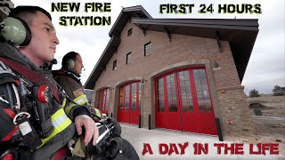 First 24 Hours in a New Fire Station  A Day in the Life [upl. by Isabea239]