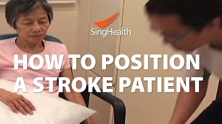 How To Position A Stroke Patient [upl. by Siron385]