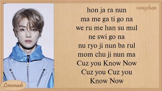 NCT U  Know Now Easy Lyrics [upl. by Monro]